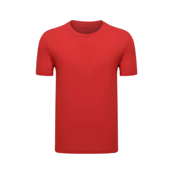 Loose solid colour short-sleeved t-shirt men's pure cotton bottoming Nexellus