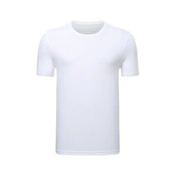 Loose solid colour short-sleeved t-shirt men's pure cotton bottoming Nexellus