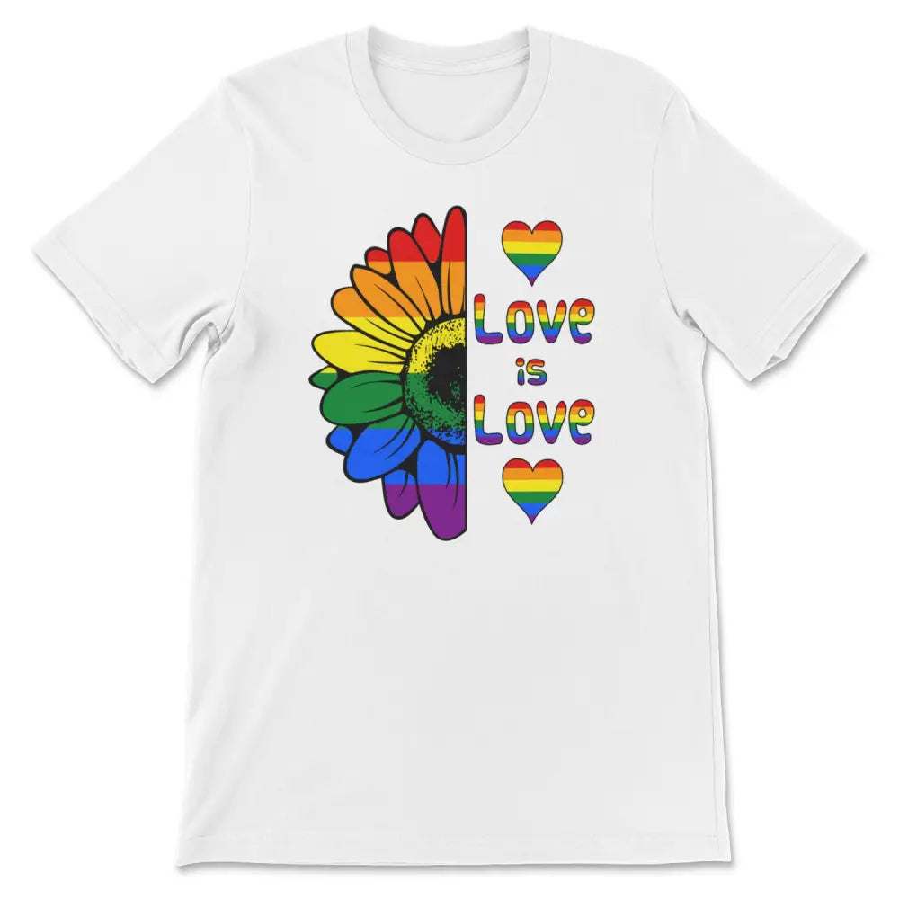 Love is love (pride) retro tee