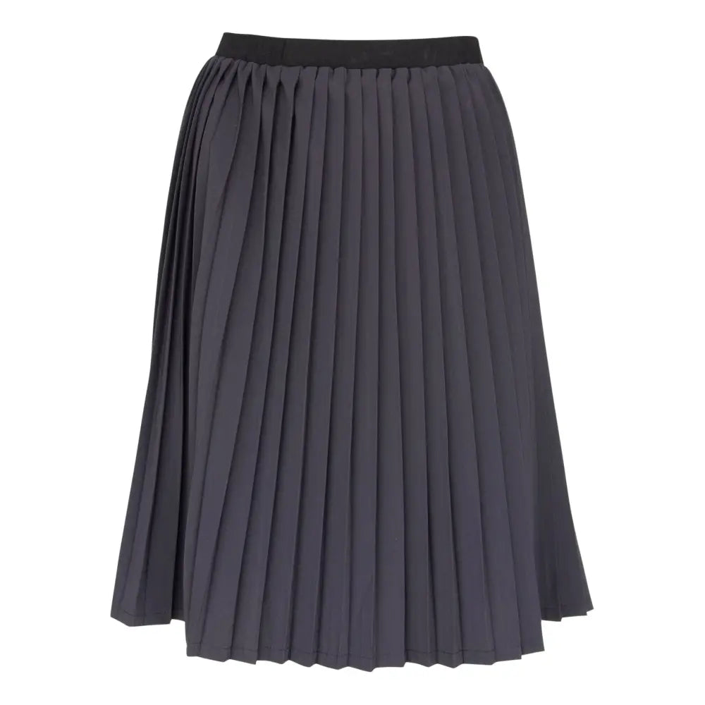 Luxe Black Pleated Skirt - Nexellus