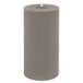 Luxe collection melt effect 6x12 grey led wax candle