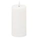 Luxe collection natural glow 3x6 led white candle - Candles