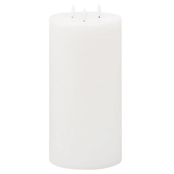 Luxe collection natural glow 6x12 led white candle - Candles