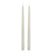 Luxe collection s/2 taupe led wax dinner candles - Candles