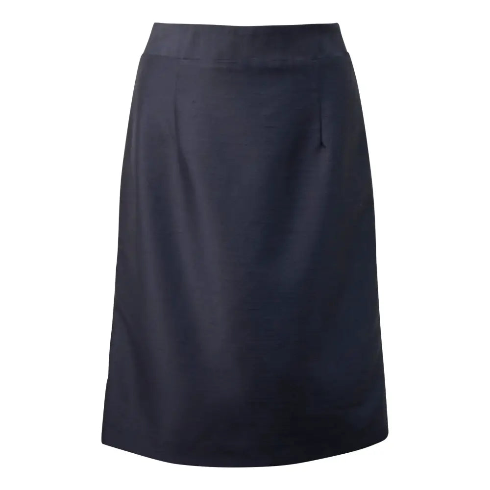 Luxe Straight Mini Skirts In Black - Nexellus