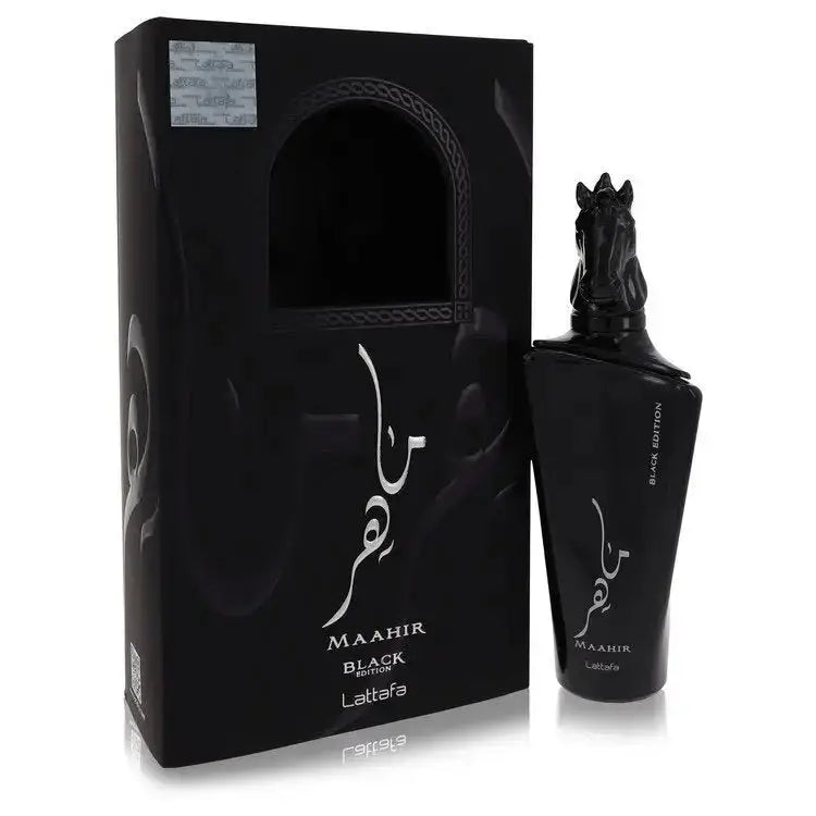 Maahir black edition eau de parfum spray (unisex) by lattafa eau de Nexellus