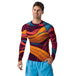 Majestic whispers men's rash guard Nexellus