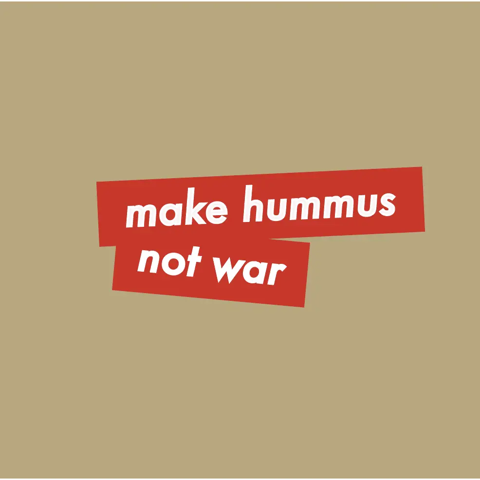 Make Hummus not War - Organic Cotton Hoodie - Nexellus