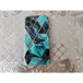 Marble geometric tpu blue case - for iphone 11 pro