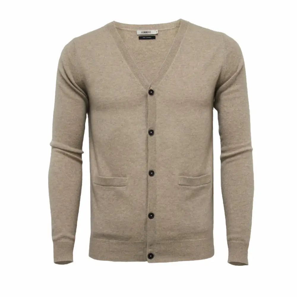 Camel Cashmere Cardigan - Nexellus