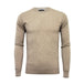 Camel Cashmere Crew Neck Sweater - Nexellus