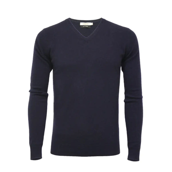 Cashmere V Neck Sweater Camel - Nexellus