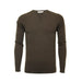 Cashmere V Neck Sweater Chocolate - Nexellus