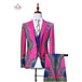 Men jacket+vest+pant suit 3 piece slim fit cowboy wedding men suit Nexellus