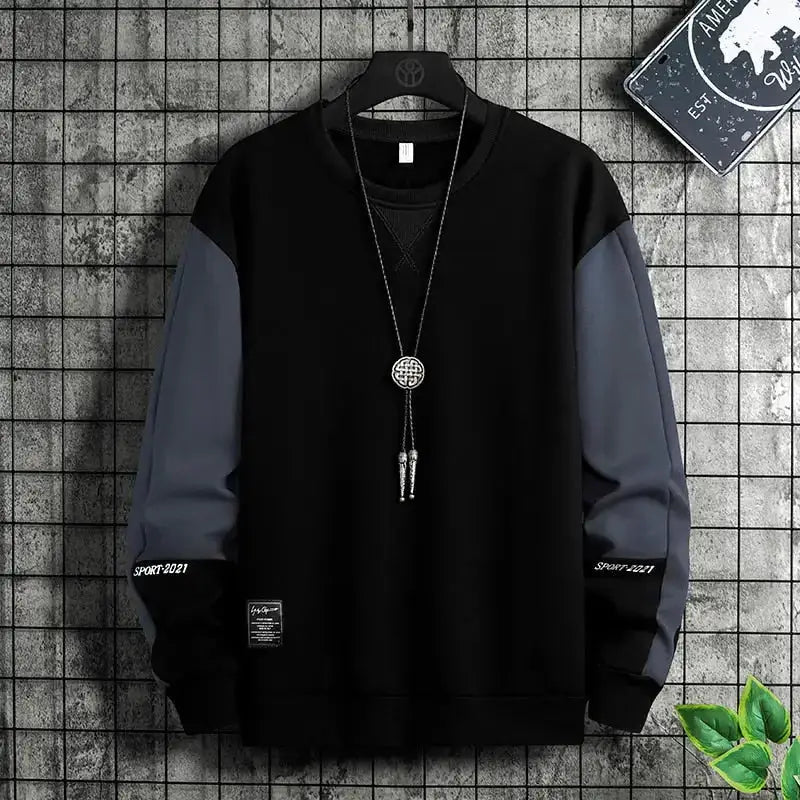 Men long sleeve sweatshirt streetwear hoodie Nexellus