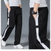 Men loose sport running stripe sweatpant Nexellus