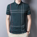 Men Summer Striped Polo Shirt Short Sleeve Slim Fit Polos Fashion Streetwear Tops Nexellus