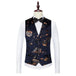 Men Wedding Dress Set Presenter Dress Business Casual Blazers Slim Wedding Suit - Nexellus