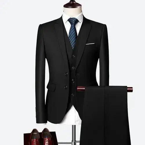 Men wedding prom suit green slim fit tuxedo 3pcs set Nexellus