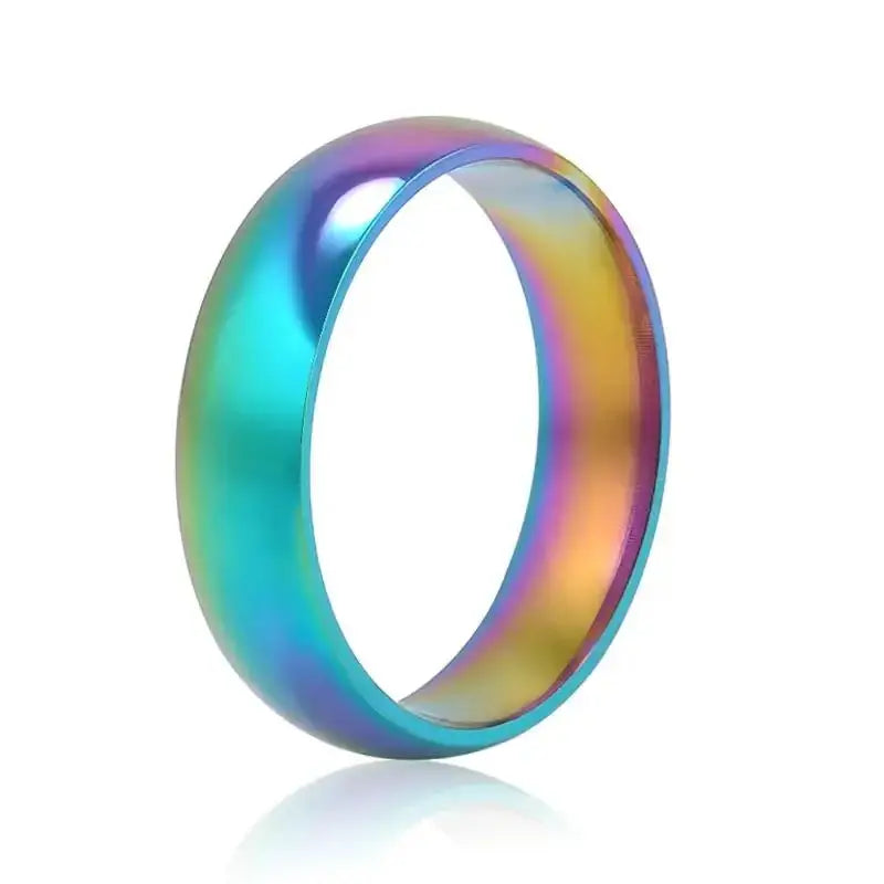 Men & women rainbow colorful ring Nexellus