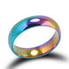 Men & women rainbow colorful ring Nexellus