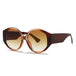 Men & Women Retro Round Leopard Sunglasses Nexellus