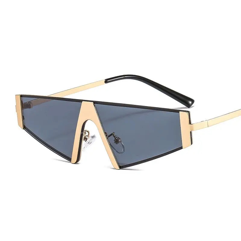 Men & Women Shield PC Color Lens Alloy Metal Frame Luxury Elegant SunGlasses Nexellus