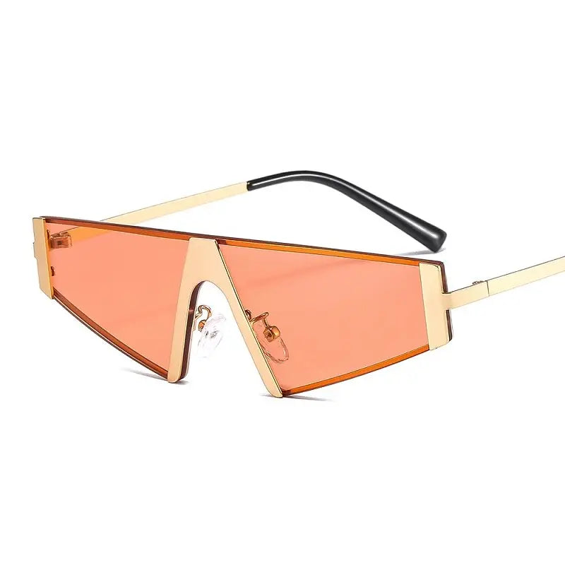 Men & Women Shield PC Color Lens Alloy Metal Frame Luxury Elegant SunGlasses Nexellus