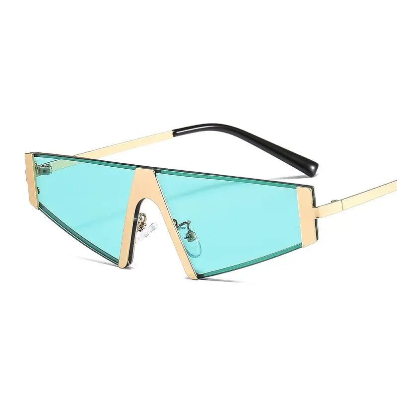 Men & Women Shield PC Color Lens Alloy Metal Frame Luxury Elegant SunGlasses Nexellus