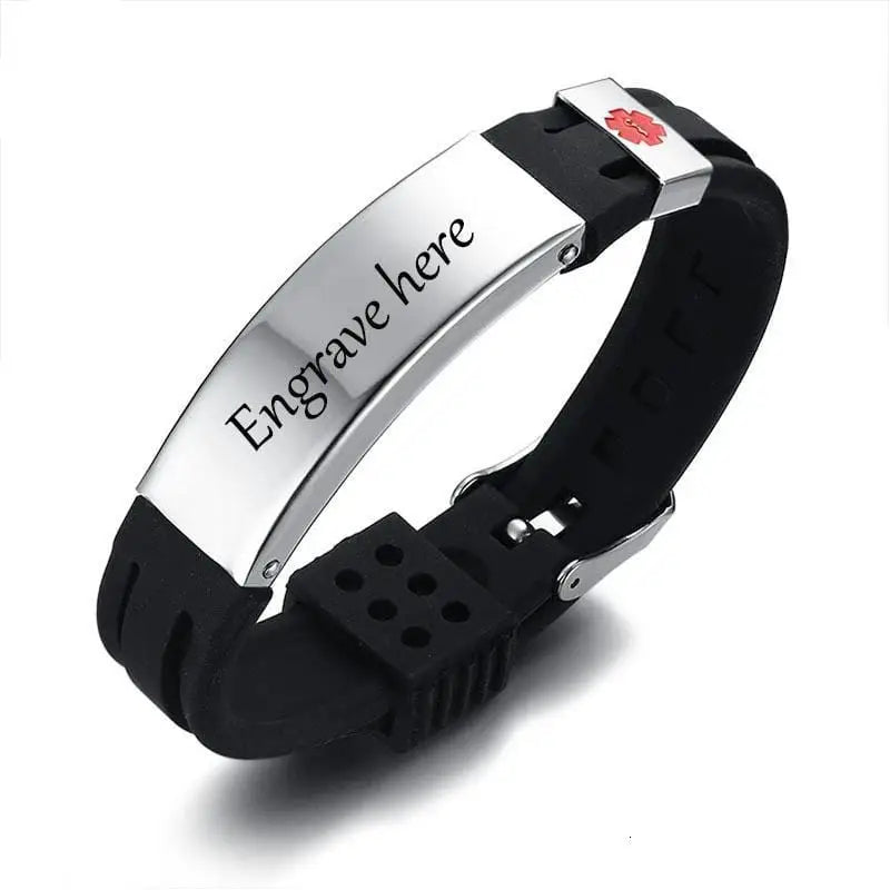 Men & Women's Medical Alert Adjustable Bracelet - Nexellus