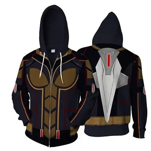 Men zipper hoodie superhero jacket Nexellus