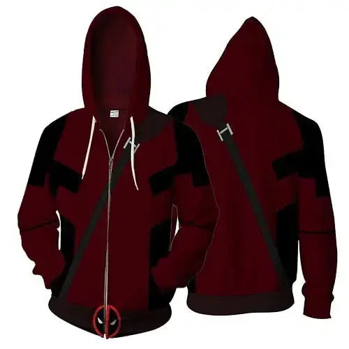 Men zipper hoodie superhero jacket Nexellus