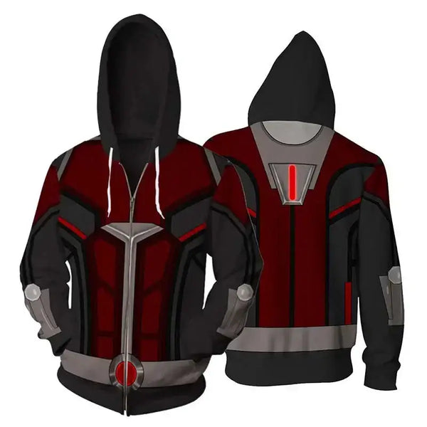 Men zipper hoodie superhero jacket Nexellus