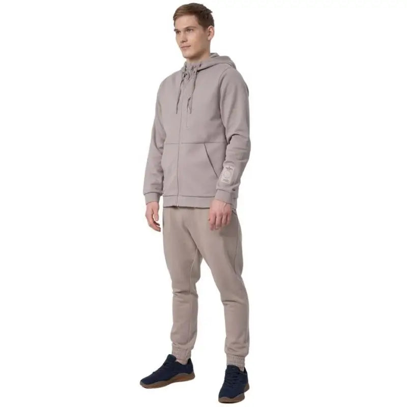 Men's 4F beige sweatshirt - Nexellus