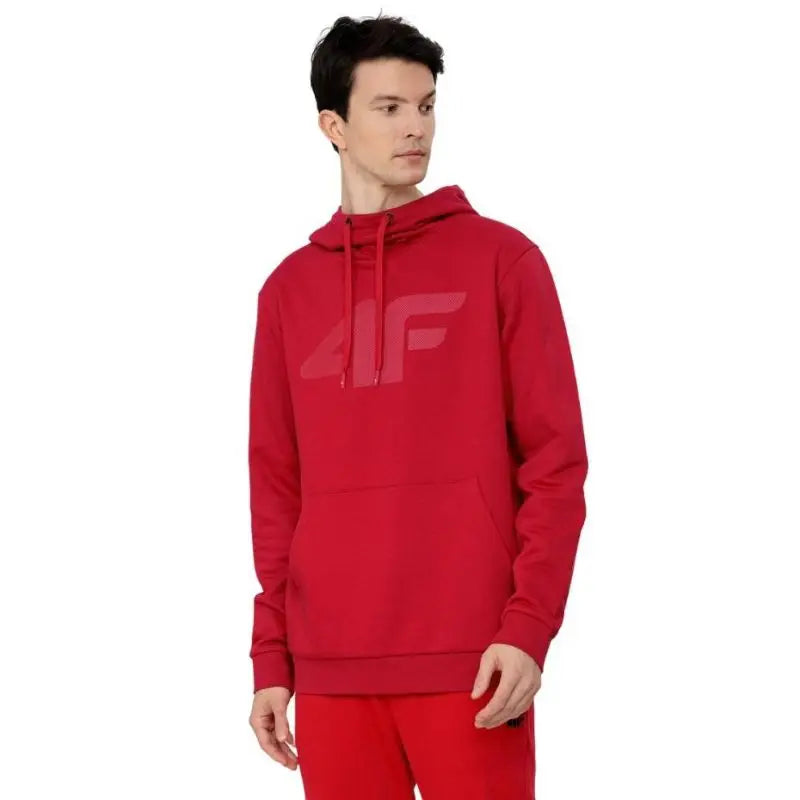 Men's 4F red sweatshirt - Nexellus