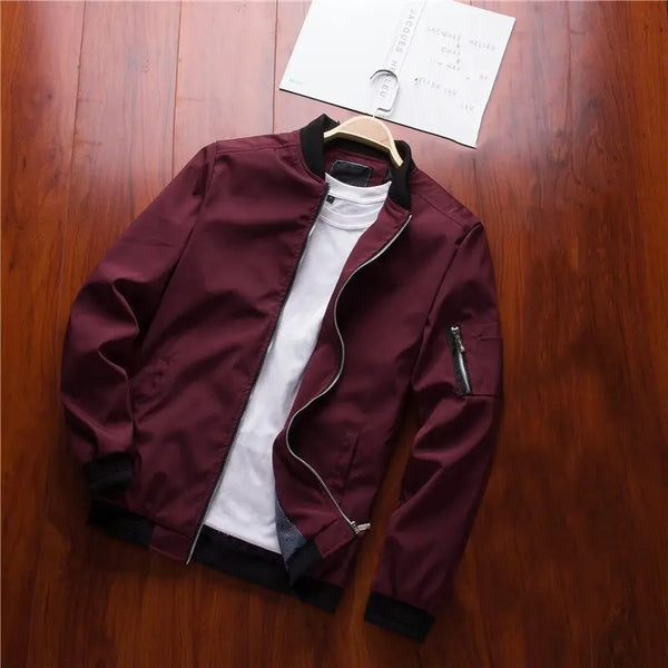 Men's Bomber Zipper Jacket Nexellus