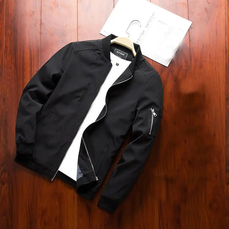 Men's Bomber Zipper Jacket Nexellus