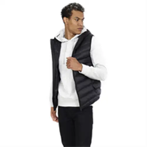 Mens brave soul blackburn gilet - Black / L