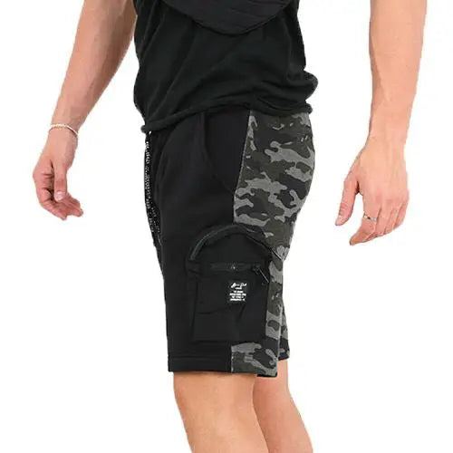 Mens brave soul meir camo shorts