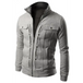 Men's Cardigan Multi Button Hoodie Nexellus