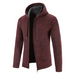 Men's casual knitted hooded zipper jacket Nexellus