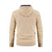 Men's casual knitted hooded zipper jacket Nexellus