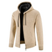 Men's casual knitted hooded zipper jacket Nexellus