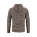 Men's casual knitted hooded zipper jacket Nexellus