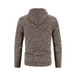 Men's casual knitted hooded zipper jacket Nexellus