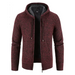 Men's casual knitted hooded zipper jacket Nexellus