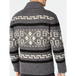 Men's casual lapel jacquard knitted jacket Nexellus