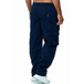 Men's Casual Multi-Pocket Loose Straight Cargo Pants Nexellus