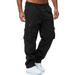 Men's Casual Multi-Pocket Loose Straight Cargo Pants Nexellus