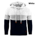 Men's Casual Oversized Hoodie Long Sleeve Patchwork Sweatshirt Nexellus